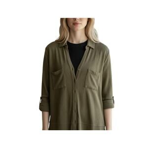 SONOMA ARMY GREEN TOP SZ.M EUC.